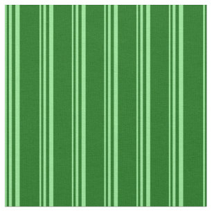 Tela Patrón de líneas verdes claras y oscuras