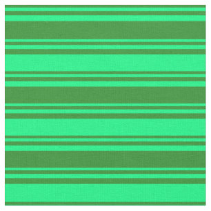 Tela Patrón de líneas verdes y verdes