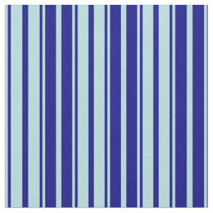 Tela Patrón de lino azul y azul en polvo