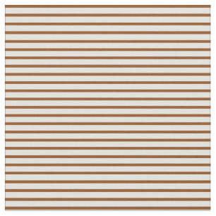 Tela Patrón de lino de color marrón y amarillo claro