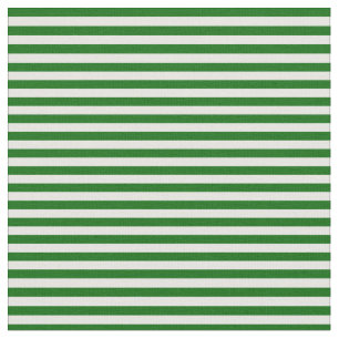Tela Patrón de lino de color verde blanco y oscuro