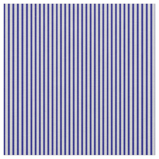Tela Patrón de lino gris claro y azul (De cerca)