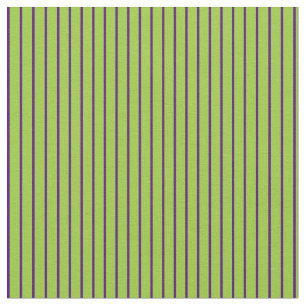 Tela Patrón de lino/rayas verde e índigo