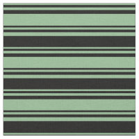 Patrón de lino verde y negro del Mar Oscuro