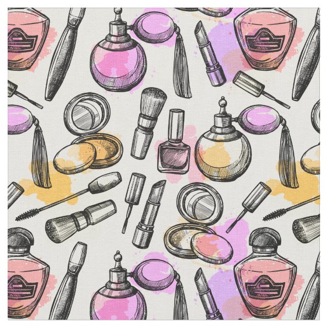 Tela Patrón de maquillaje de belleza (De cerca)