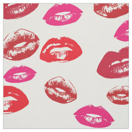 Tela Patrón de Maquillaje de Labial Moderno