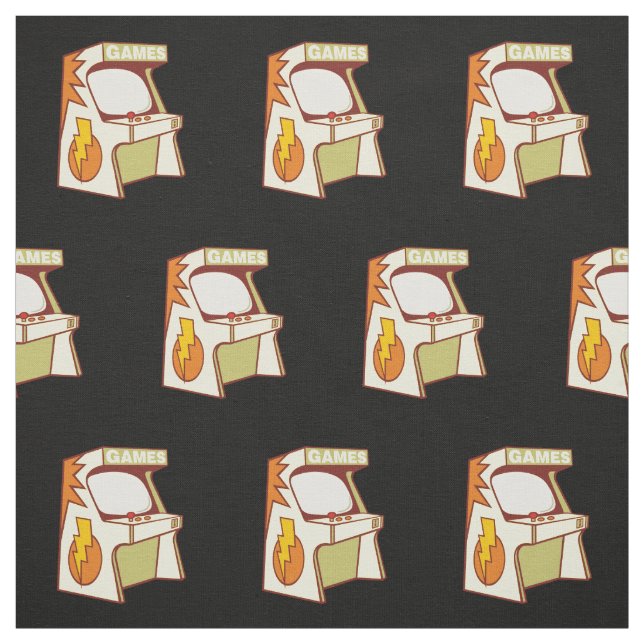 Tela Patrón de máquina de arcade (Retal)