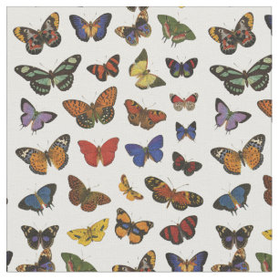 Tela Patrón de Mariposa – Botánica Inspirada en la Natu