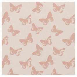 Tela Patrón de mariposa pastel