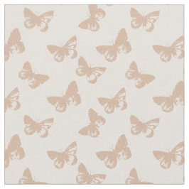 Tela Patrón de mariposa pastel