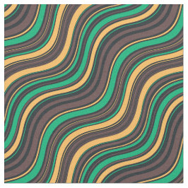 Tela Patrón de mármol práctico l Verde y amarillo