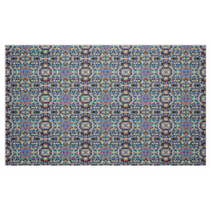 Tela Patrón de mosaico colorido