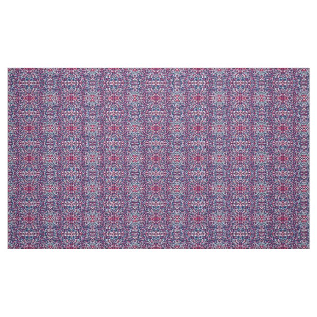 Tela Patrón de mosaico multicolor ("Cuarto gordo" (fat quarter))