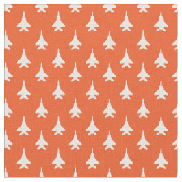 Tela Patrón de Naranja F-15 Eagle Fighter Jet