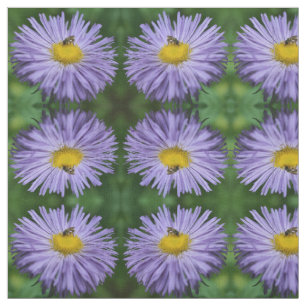Tela Patrón De Naturaleza De Las Flores De Aster