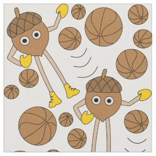Tela Patrón de nueces de baloncesto