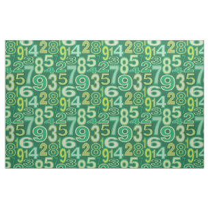 Tela Patrón de número