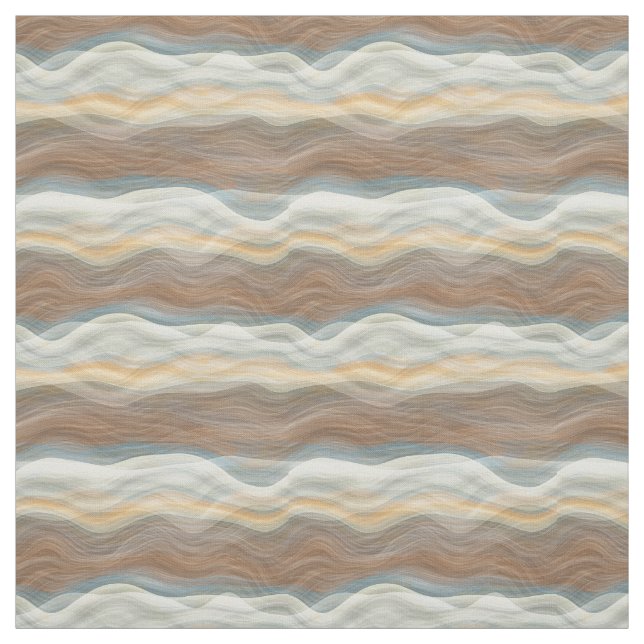 Tela Patrón de ondas artísticas abstractas de Guay (Retal)