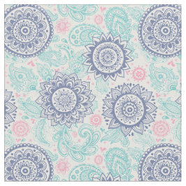 Tela Patrón de paisley étnico