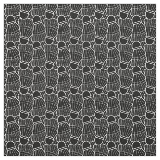 Tela Patrón de pájaros Badminton para los amantes de la