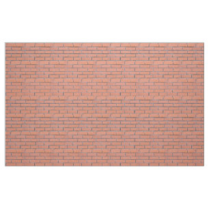 Tela Patrón de pared de ladrillo