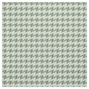 Tela Patrón de pata de gallo verde.