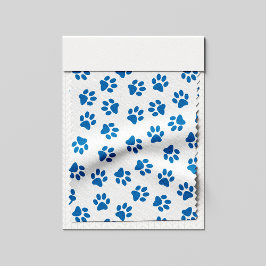 Tela Patrón De Patas, Patas De Perro, Patas Azules