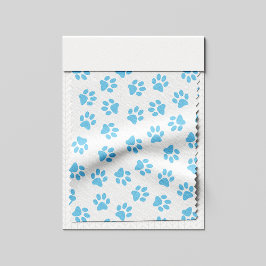 Tela Patrón De Patas, Patas De Perro, Patas Azules De B