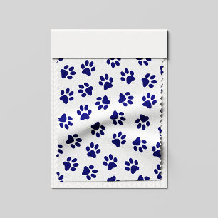 Tela Patrón De Patas, Patas De Perro, Patas Azules De L