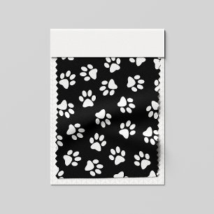 Tela Patrón De Patas, Patas De Perro, Patas Blancas
