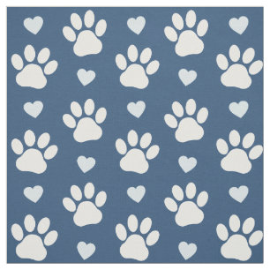 Tela Patrón De Patas, Patas De Perro, Patas Blancas, Co