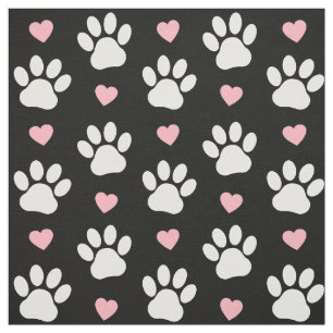 Tela Patrón De Patas, Patas De Perro, Patas Blancas, Co