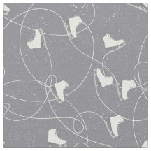 Patrón de patines de hielo de los Navidades - rega