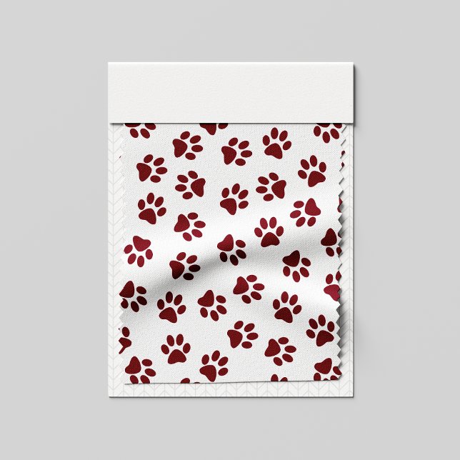 Tela Patrón De Paws, Paws De Perro, Paws De Borgoña (Subido por el creador)