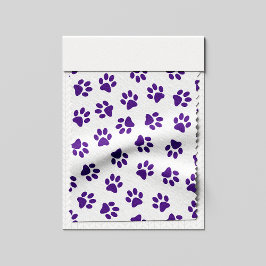 Tela Patrón De Paws, Paws De Perro, Paws Púrpura