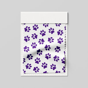 Tela Patrón De Paws, Paws De Perro, Paws Púrpura