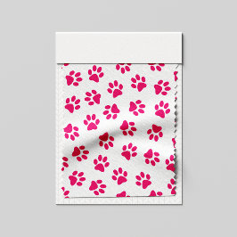 Tela Patrón De Paws, Paws De Perro, Paws Rosados