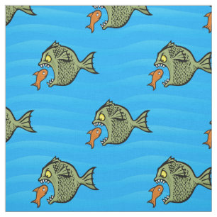 Tela Patrón de peces macho