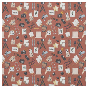 Tela patrón de película de cine de fotografía