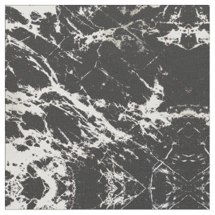 Tela Patrón de Piedra de Mármol Blanco Negro único mode