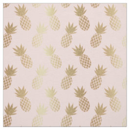 Tela Patrón de piña dorada