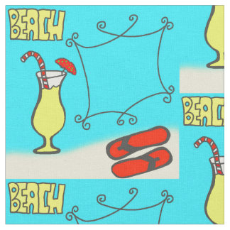 Tela Patrón de playa