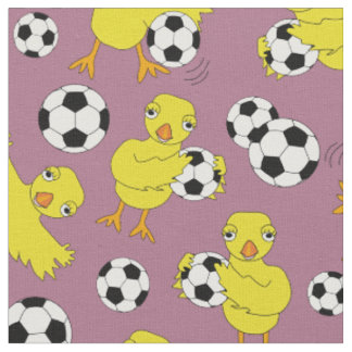 Tela Patrón de Pollita de Fútbol