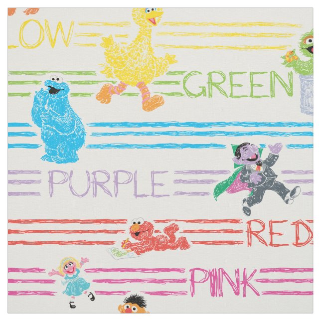 Tela Patrón de puntos de conexión de color arcoiris (Retal)