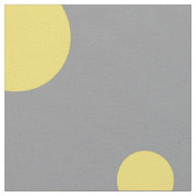 Patrón de puntos polacos Gris amarillo