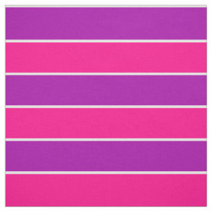 Tela Patrón de rayas anchas rosadas y nítidas