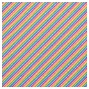 Tela Patrón de rayas arco iris