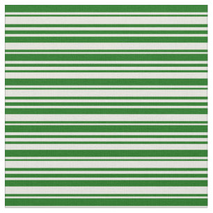 Tela Patrón de rayas color verde beige y oscuro