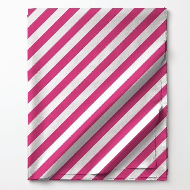 Tela Patrón de rayas diagonales rosa intenso (Subido por el creador)