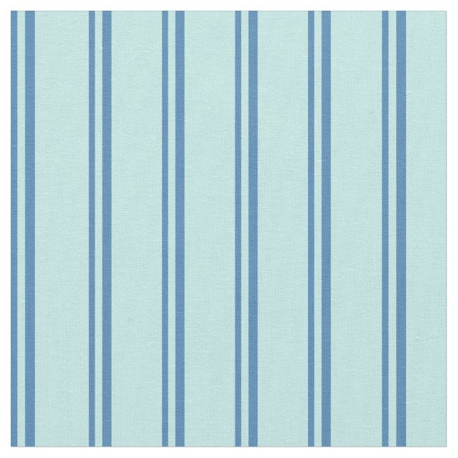 Tela Patrón de rayas/líneas azul y turquesa (De cerca)